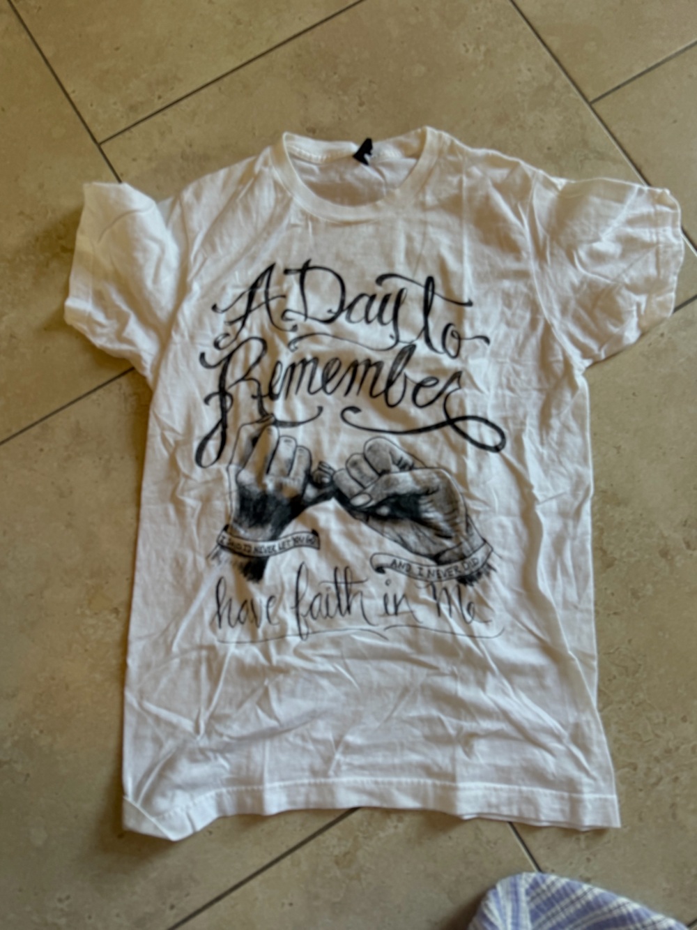 A Day To Remember 2014 Tour Have Faith In Me Tee S Never Worn